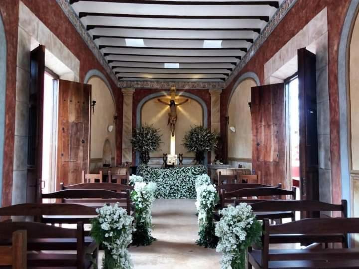 Hacienda Santa Cruz Merida Mérida Exterior foto